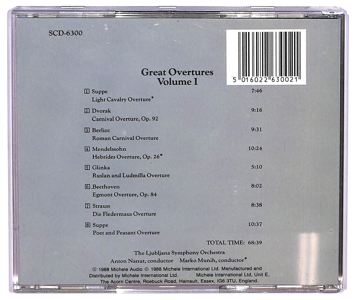 EBOND Various - Great Overtures Volume 1 CD CD073617