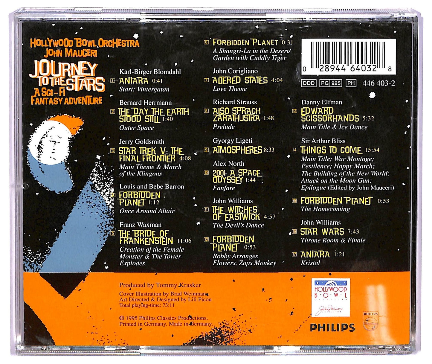 EBOND The Hollywood Bowl Orchestra John Mauceri - Journey To The Stars: A Sci Fi Fantasy Adventure CD CD073635