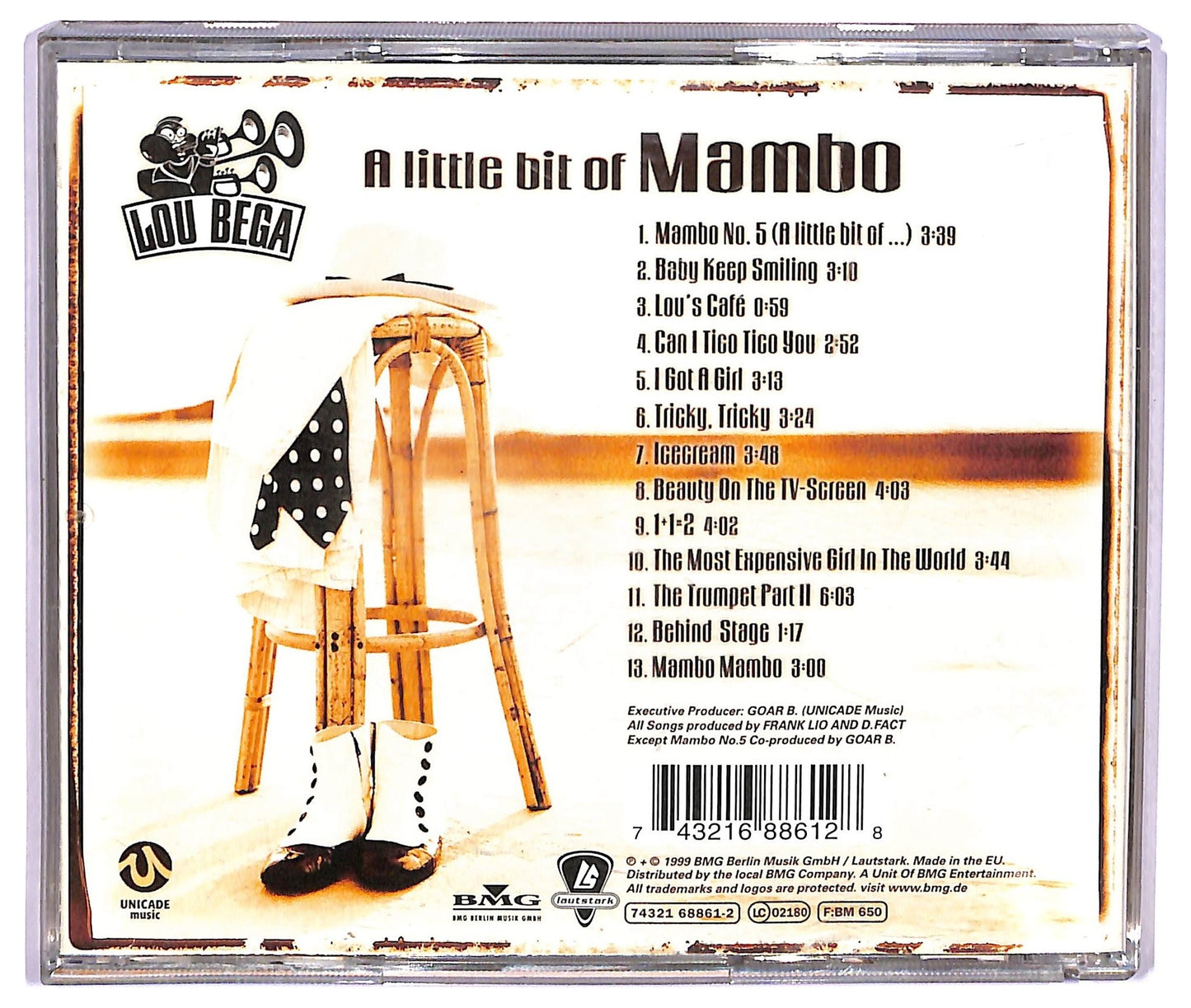 EBOND Lou Bega - A Little Bit Of Mambo CD CD073649