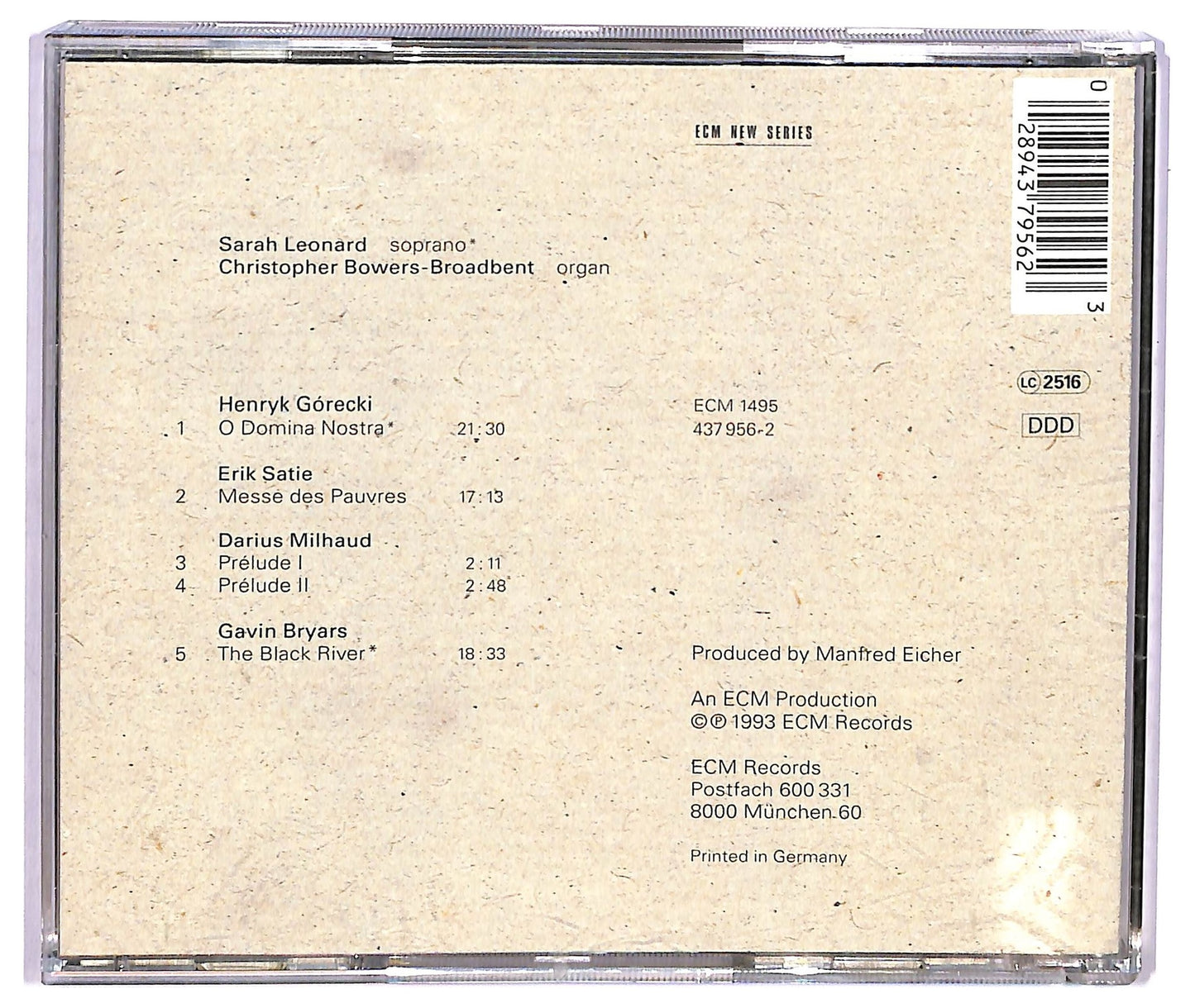 EBOND Various - O Domina Nostra CD CD073656