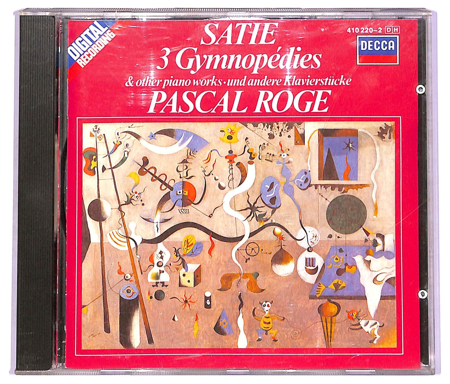 EBOND Satie Pascal Roge - 3 Gymnopedies & Other Piano Works CD CD073730