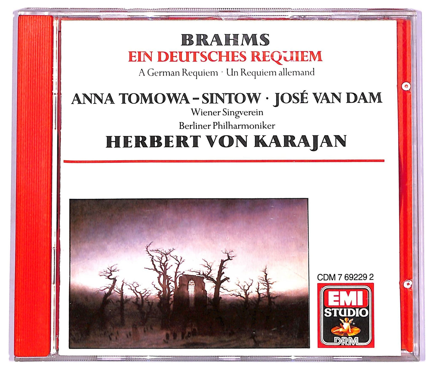 EBOND Brahms - Ein Deutsches Requiem - A German Requiem - Un Requiem Allemand CD CD073747