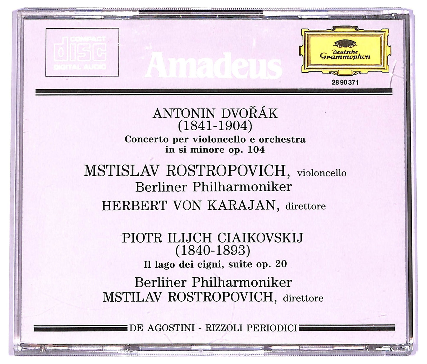 EBOND A. Dvořak - Concerto Per Violoncello - Il Lago Dei Cigni CD CD073761