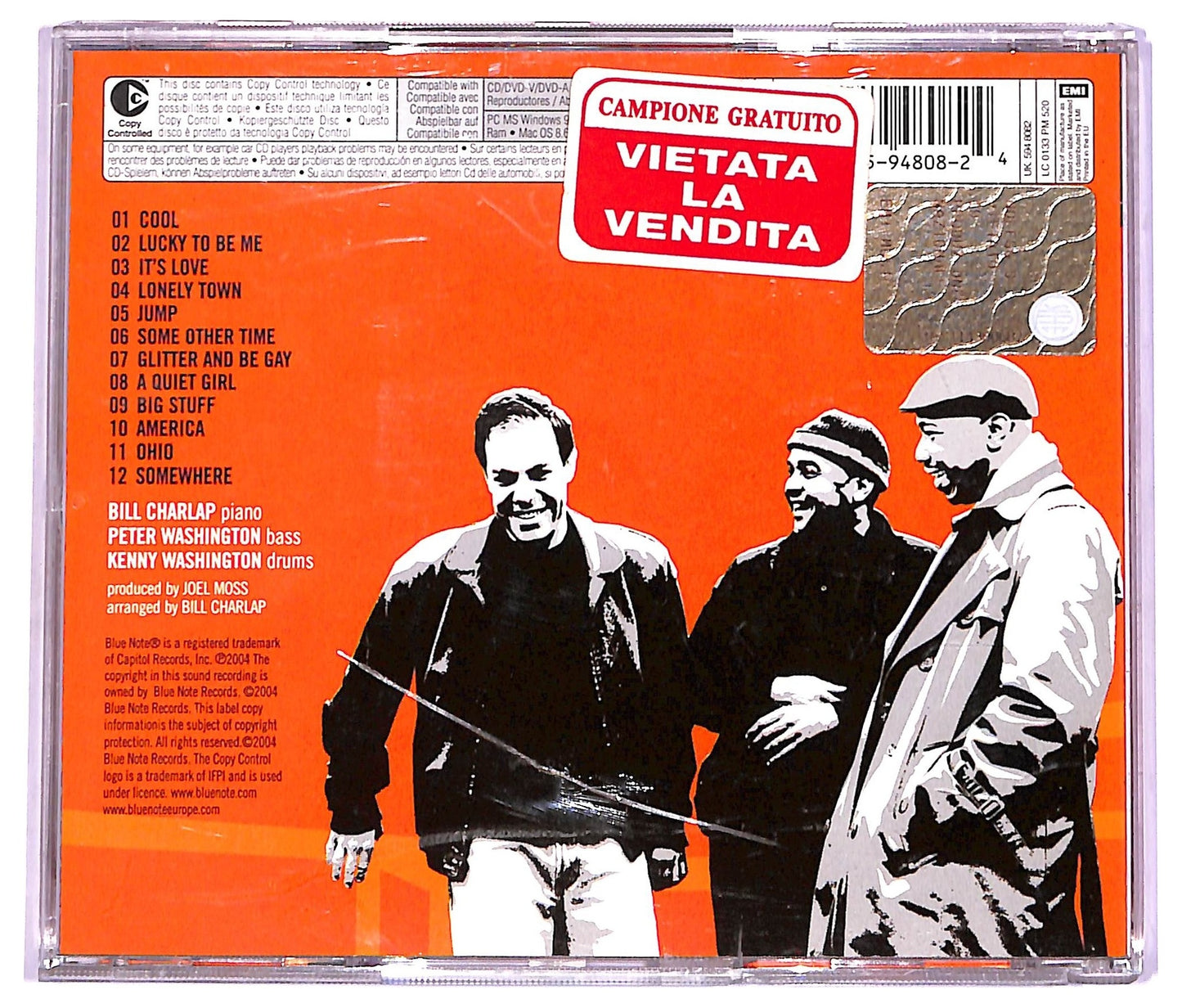 EBOND Bill Charlap Trio - Somewhere - The Songs Of Leonard Bernstein CD CD073807