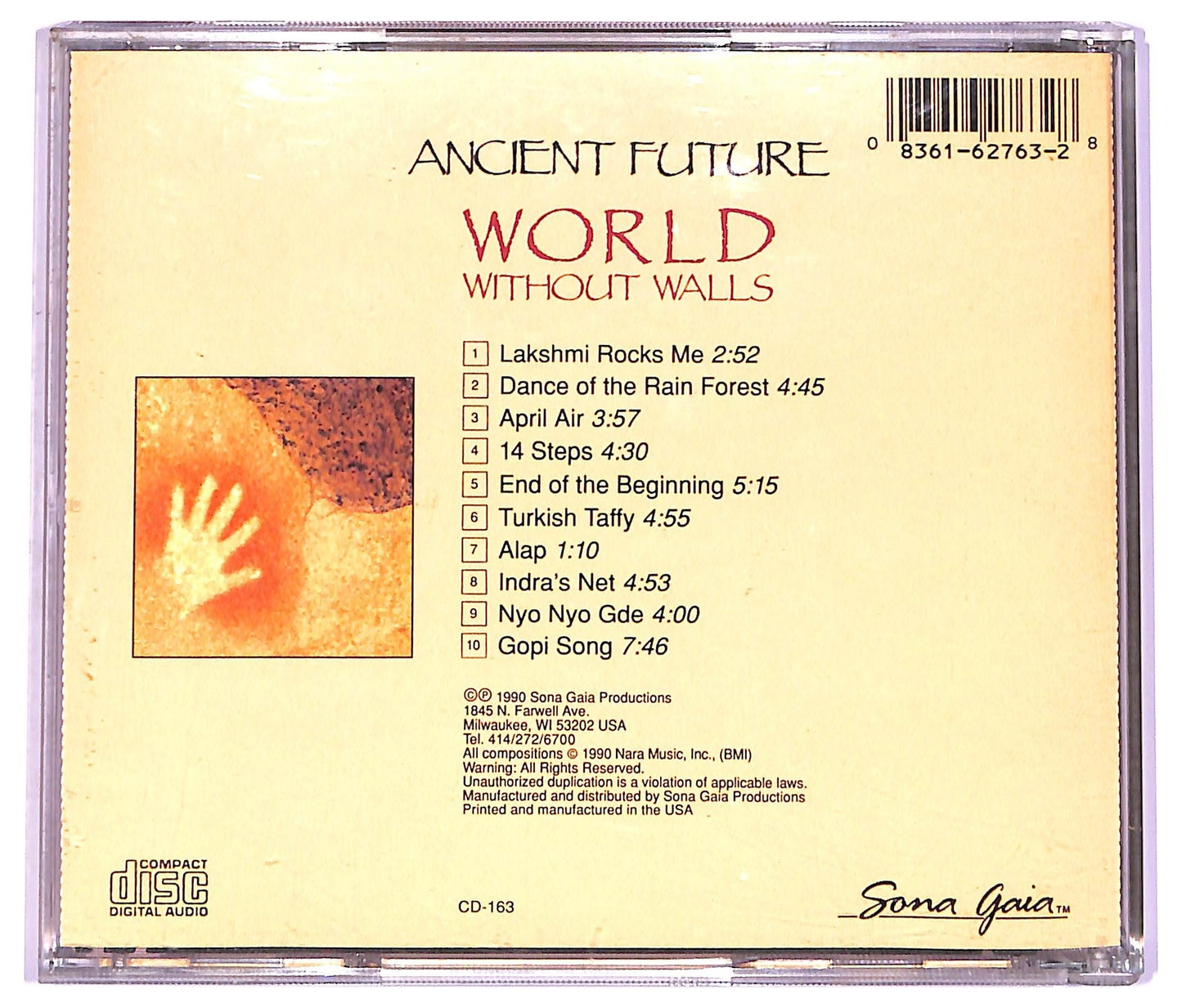 EBOND Ancient Future - World Without Walls CD CD073820