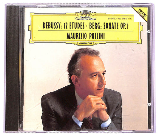 EBOND Debussy Berg - Maurizio Pollini - 12 Etudes Sonate Op. 1 CD CD073843