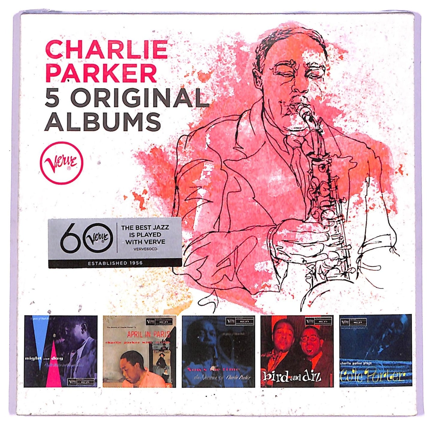 EBOND Charlie Parker - 5 Original Albums CD CD073858