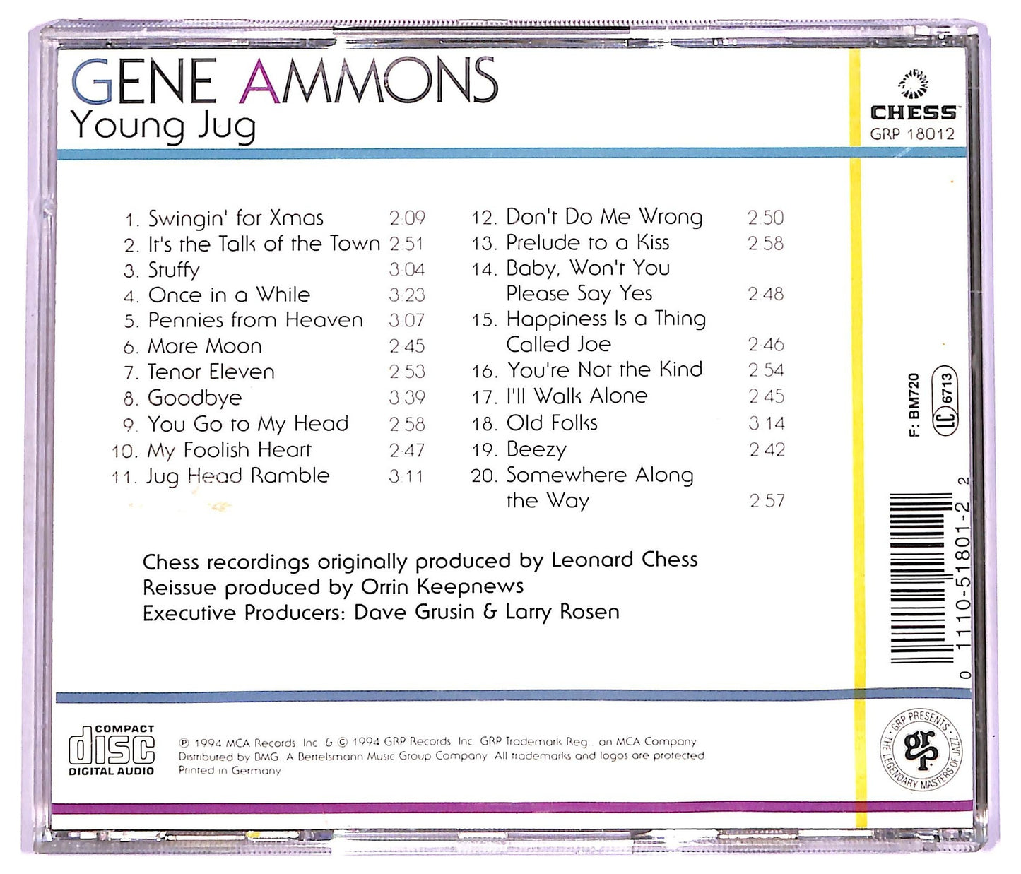 EBOND Gene Ammons - Young Jug CD CD073908