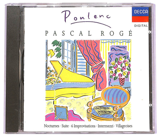 EBOND Poulenc Pascal Roge - Nocturnes, Suites, 6 Improvisations CD CD074010