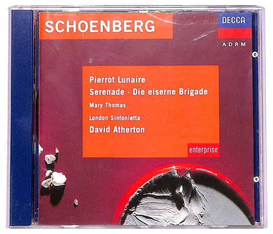 EBOND Schoenberg - Serenade For Seven Instruments & Bass Voice, Op. 24, Pierot Lunaire CD CD074013