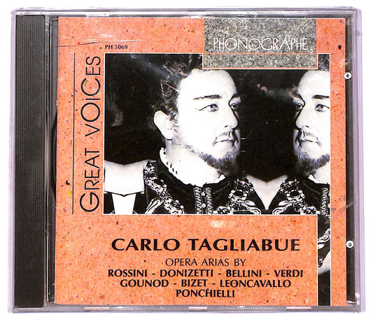 EBOND Carlo Tagliabue - Great Voices - Opera Arias By Carlo Tagliabue CD CD074109