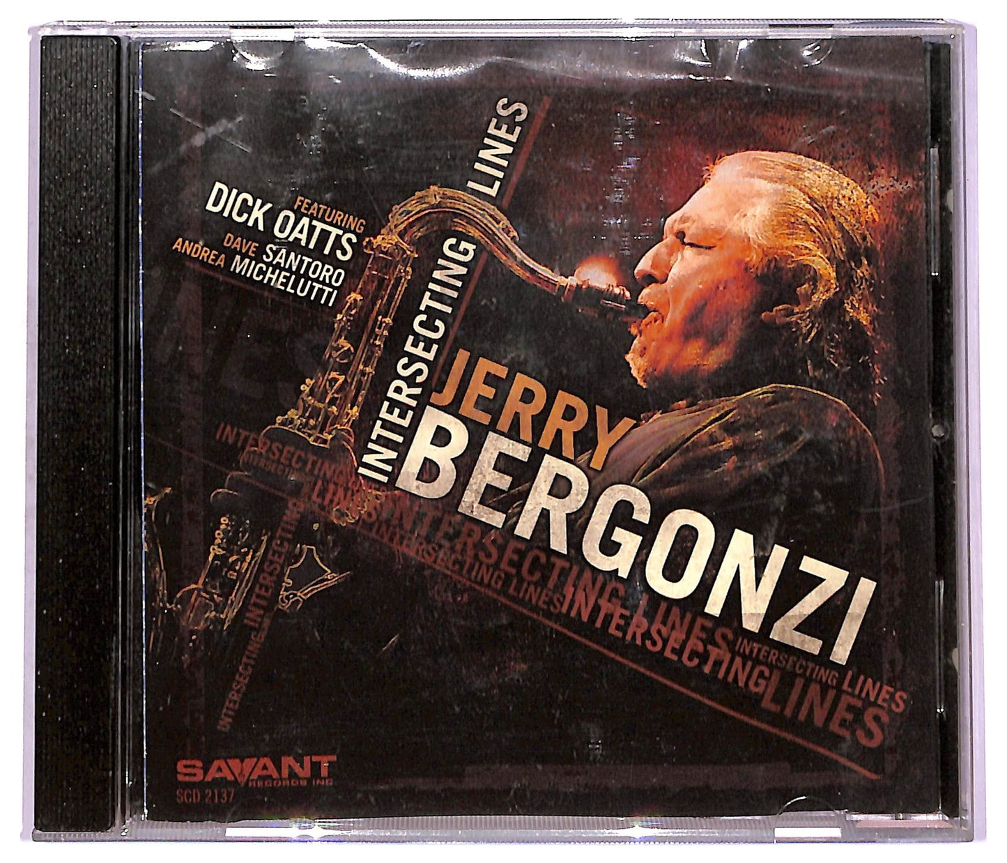 EBOND Jerry Bergonzi Featuring Dick Oatts - Intersecting Lines CD CD074127