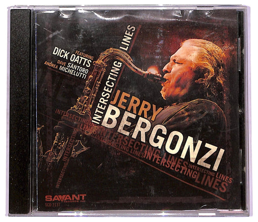 EBOND Jerry Bergonzi Featuring Dick Oatts - Intersecting Lines CD CD074127
