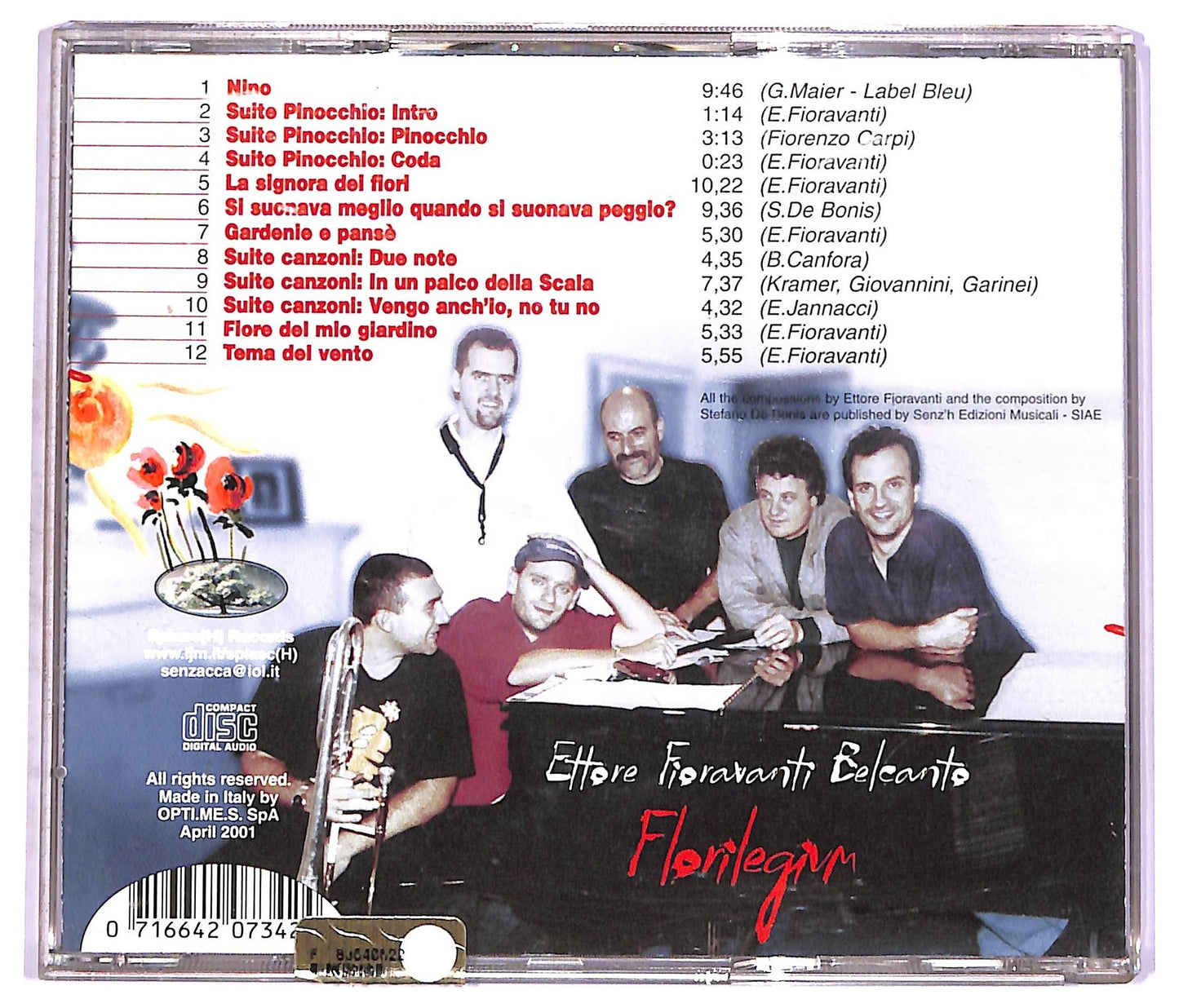 EBOND Ettore Fioravanti Belcanto - Florilegium CD CD074248