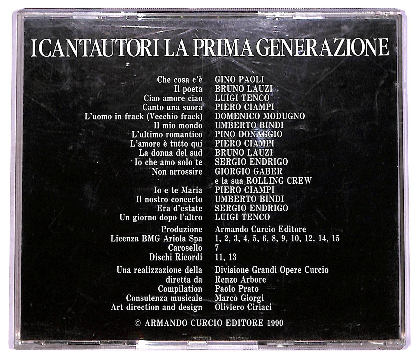 EBOND Various - I Cantautori - La Prima Generazione CD CD074251