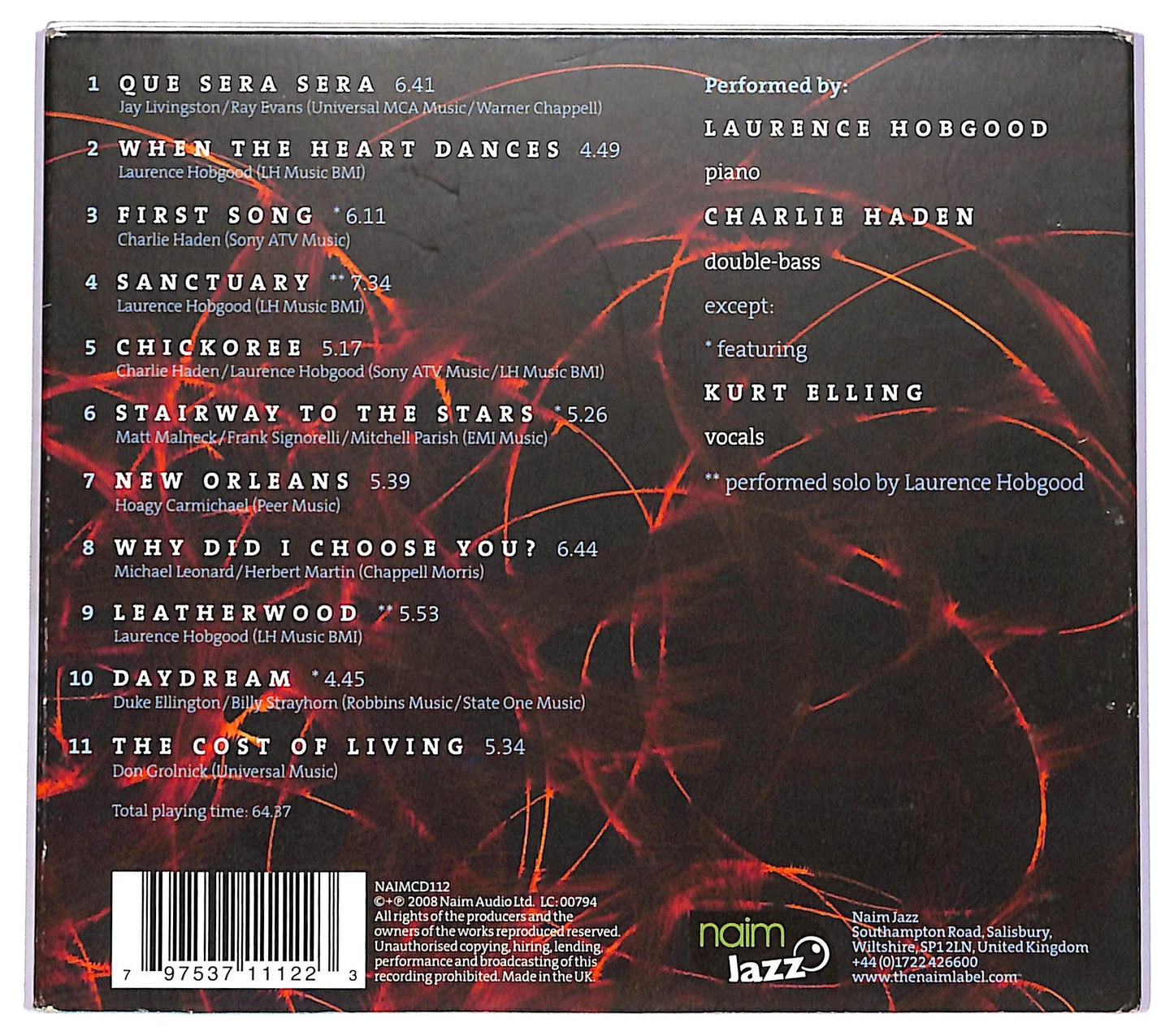 EBOND Laurence Hobgood  - When The Heart Dances CD CD074311