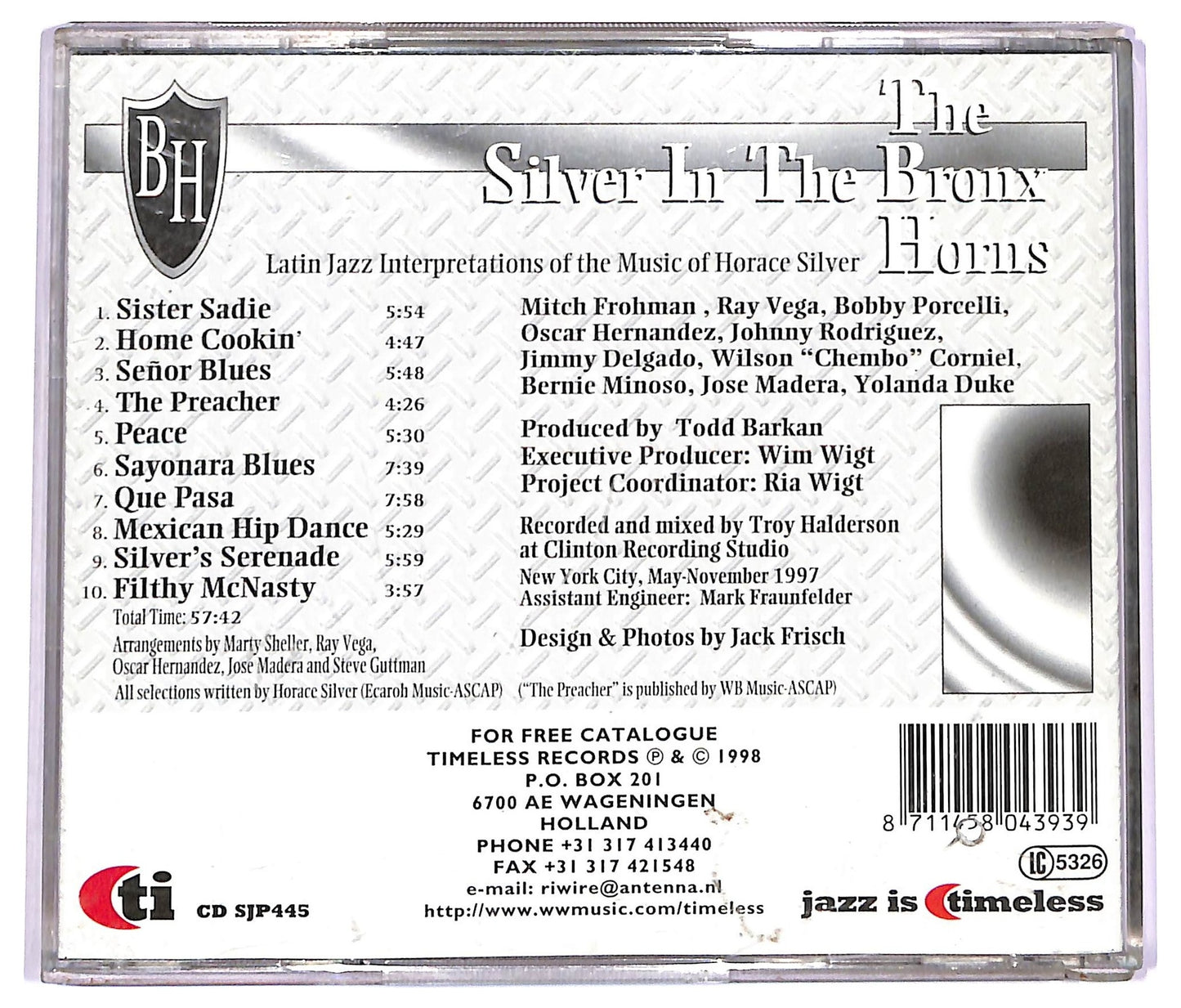 EBOND The Bronx Horns - Silver In The Bronx CD CD074347