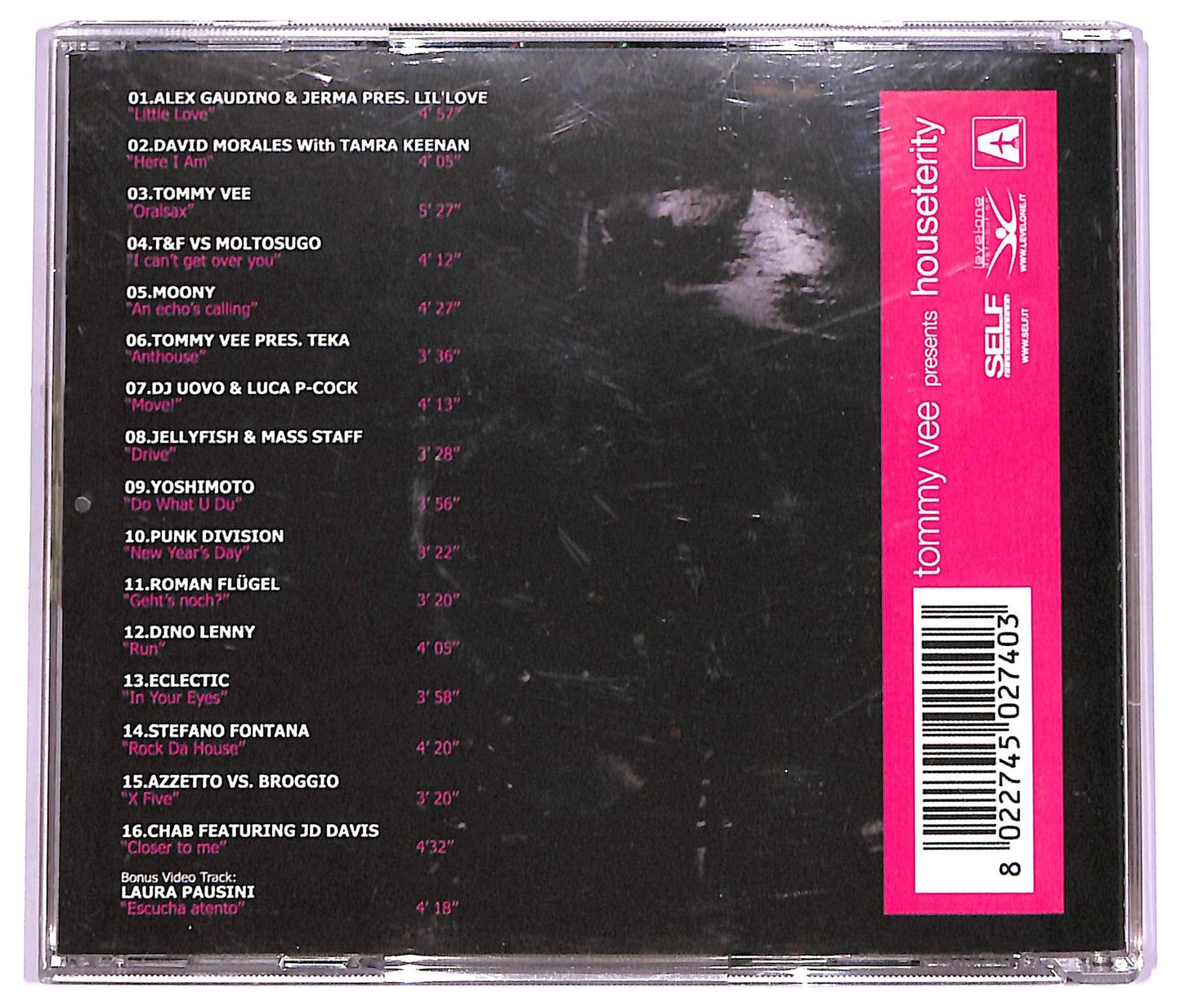 EBOND Tommy Vee - Houseterity CD CD074404