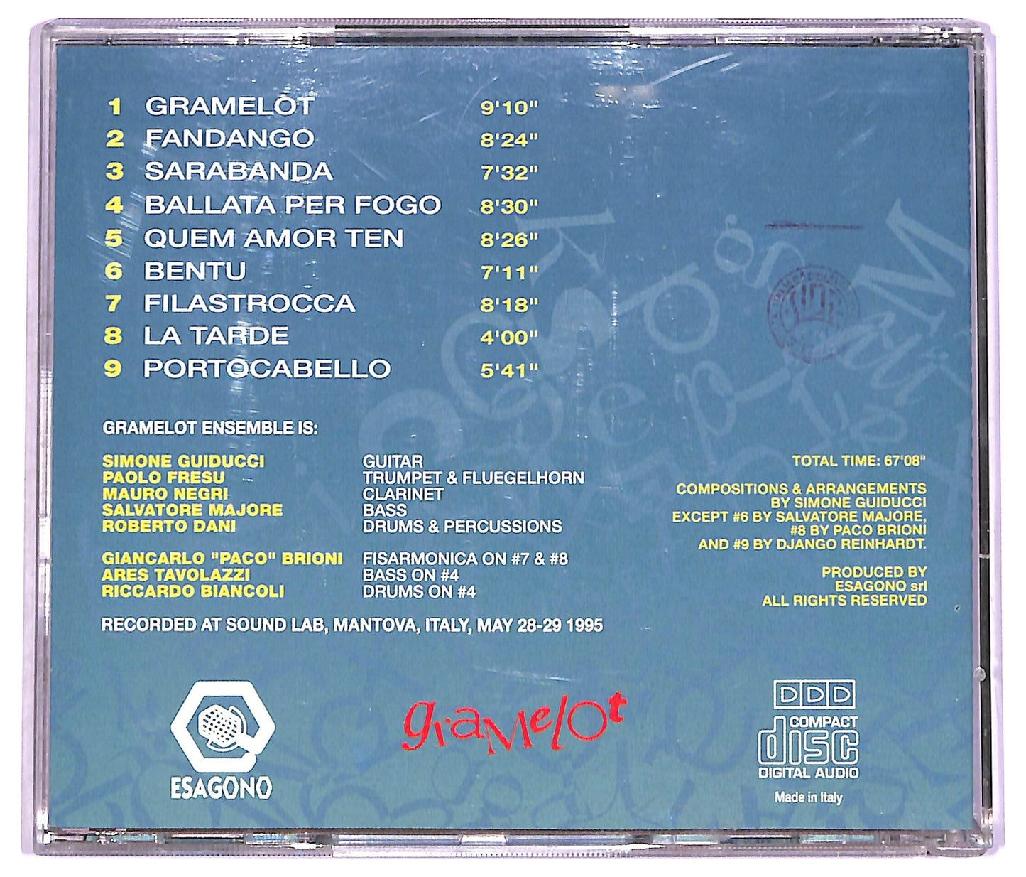 EBOND Simone Guiducci - Gramelot CD CD074443