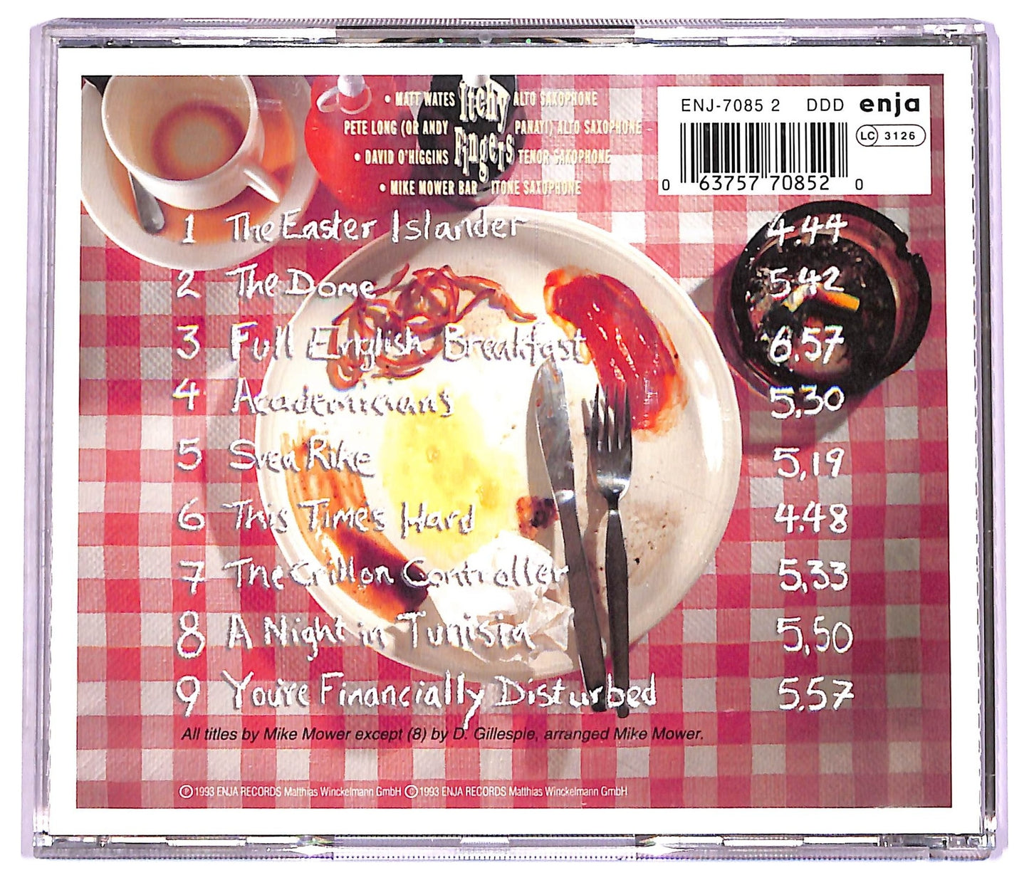 EBOND Itchy Fingers - Full English Breakfast CD CD074503