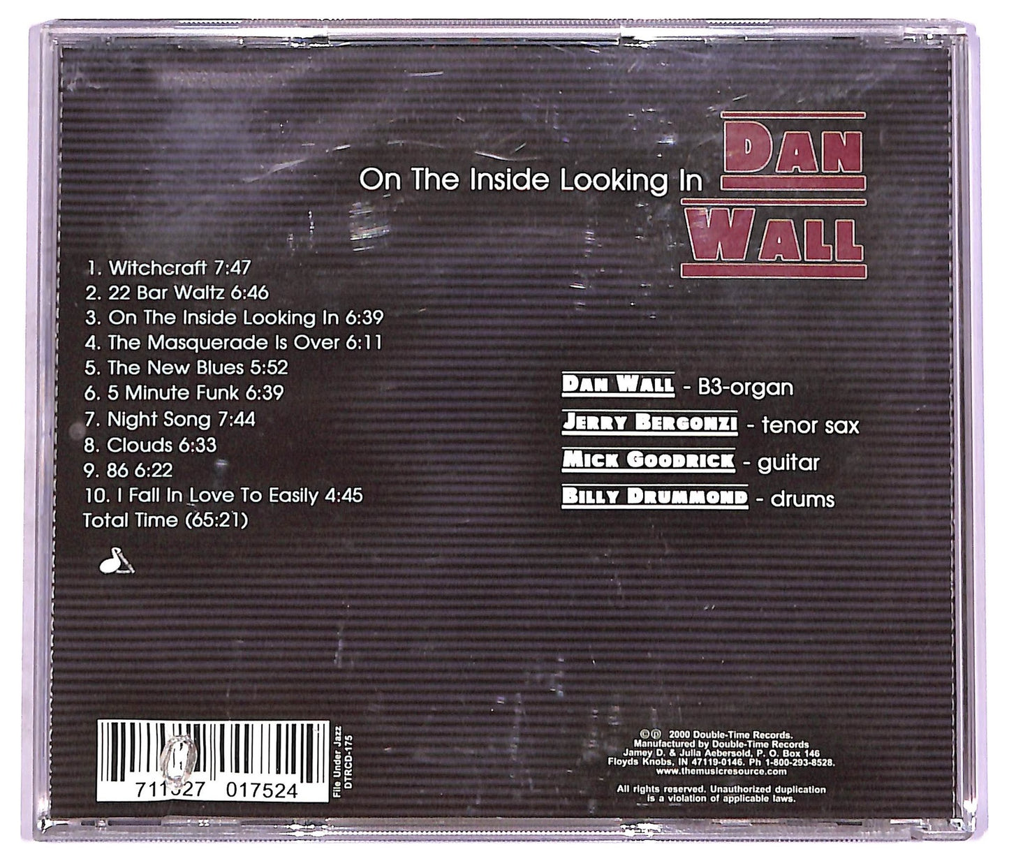EBOND Dan Wall - On The Inside Looking In CD CD074518