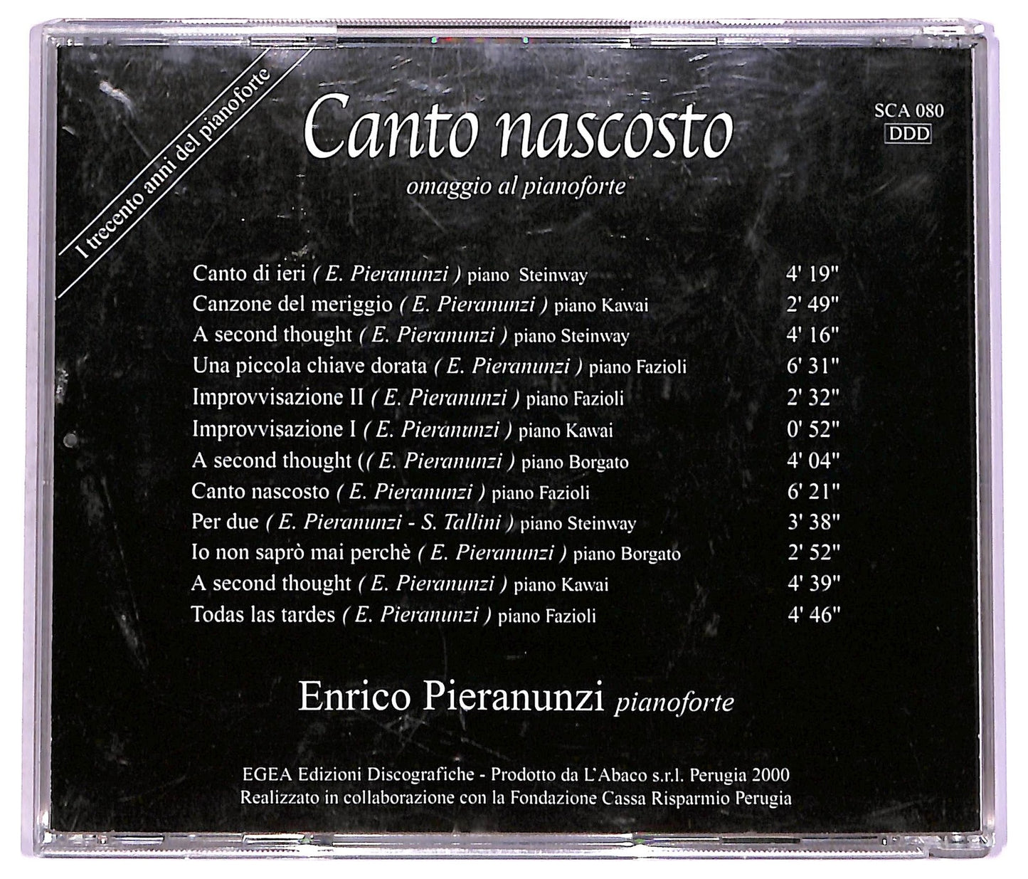 EBOND Enrico Pieranunzi - Canto Nascosto CD CD074529