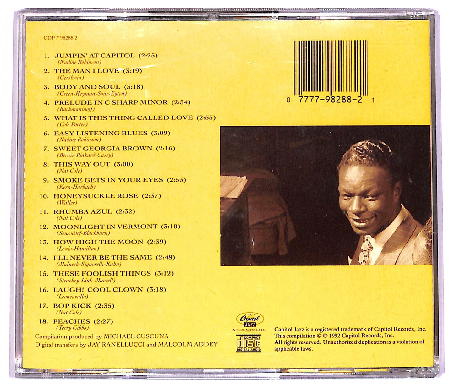 EBOND The Nat King Cole Trio - The Best Of The Nat King Cole Trio CD CD074534
