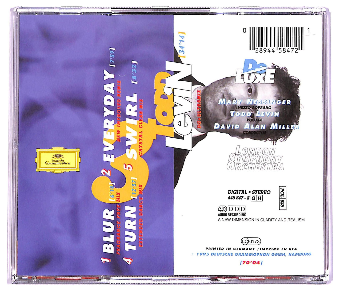 EBOND Todd Levin - De Luxe CD CD074558