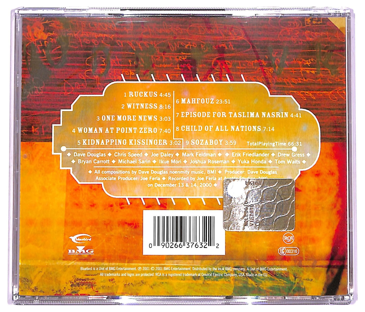 EBOND Dave Douglas - Witness CD CD074562