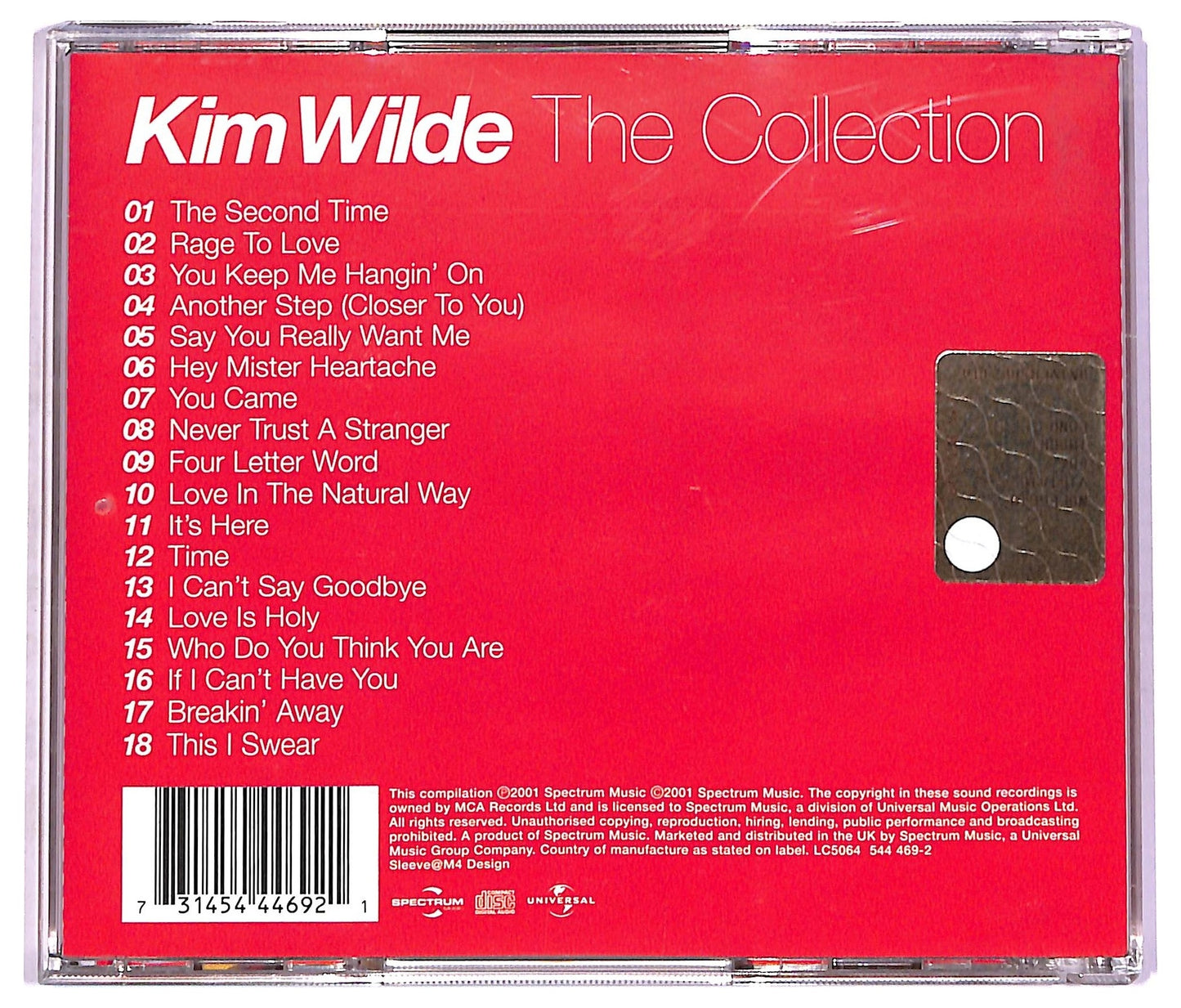 EBOND Kim Wilde - The Collection CD CD074718