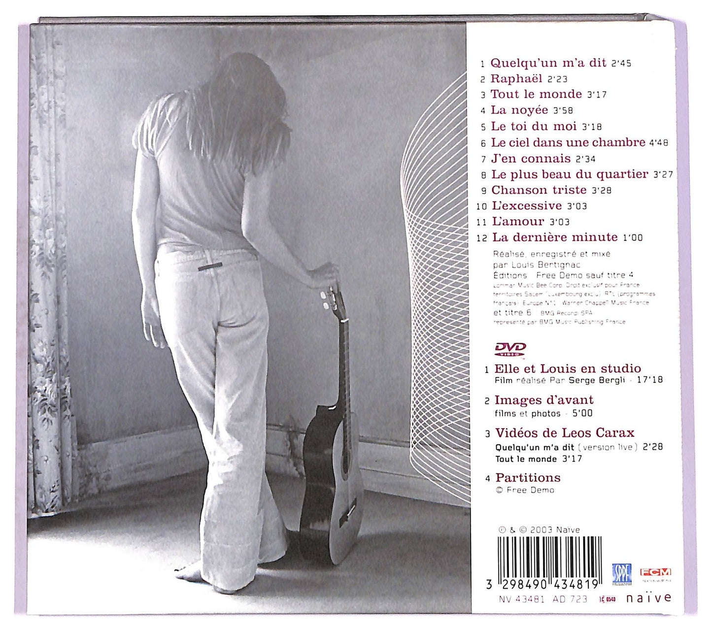 EBOND Carla Bruni - Quelqu'un M'a Dit CD CD074734