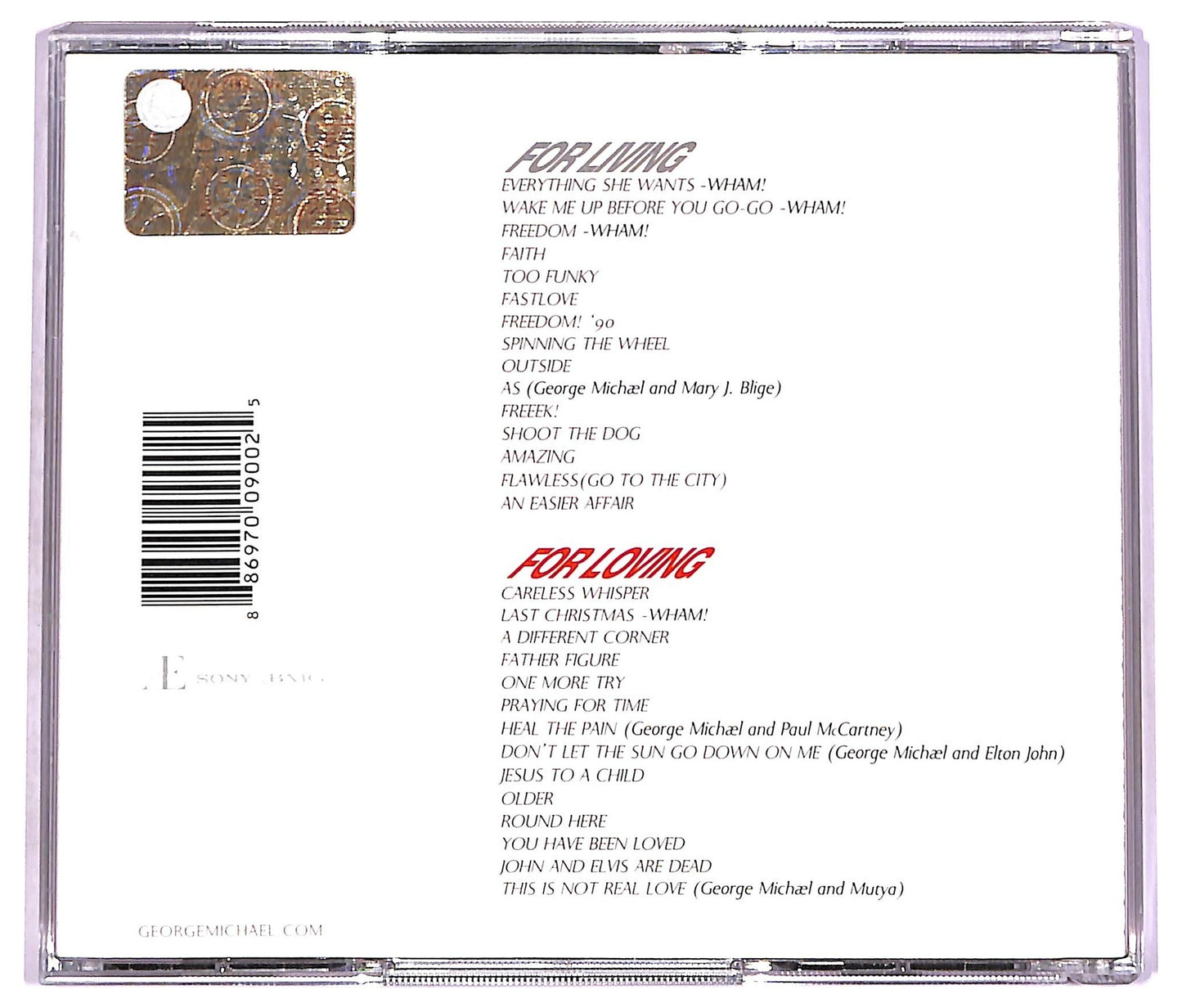 EBOND George Michael - Twenty Five CD CD074744