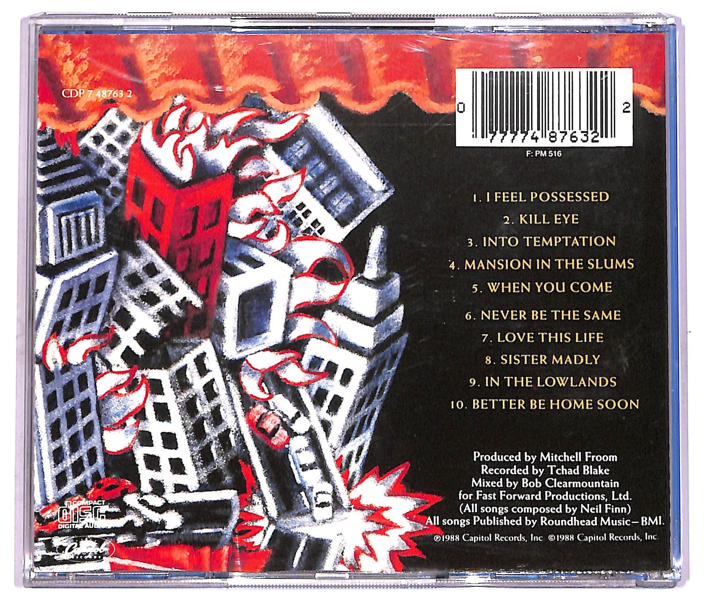 EBOND Crowded House - Temple Of Low Men CD CD074765