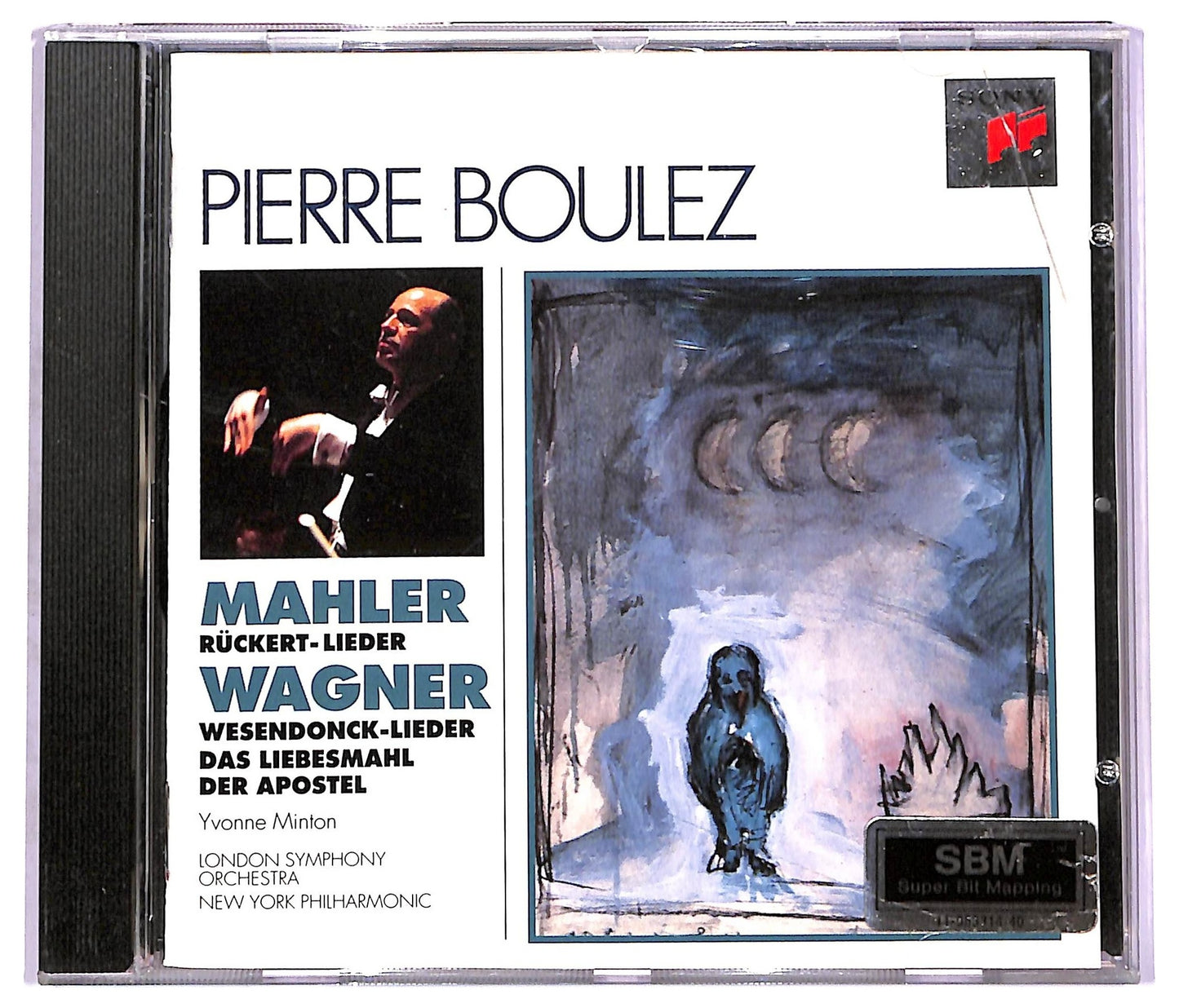 EBOND Mahler Wagner Pierre Boulez - Ruckert-Lieder · Wesendonck-Lieder CD CD074806