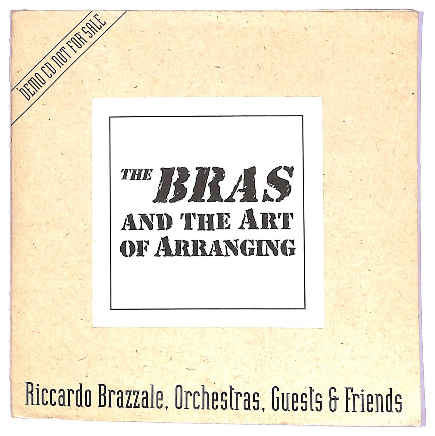 EBOND Riccardo Brazzale - The Bras And The Art Of Arranging CD CD074812