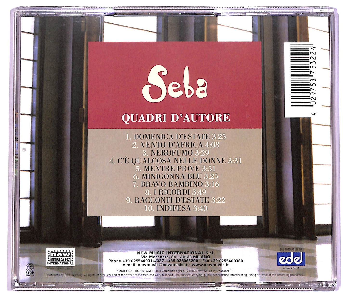 EBOND Seba - Quadri D'Autore CD CD074854