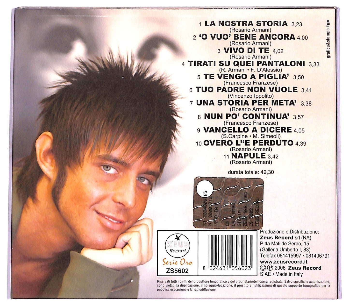 EBOND Raffaello - La Nostra Storia CD CD074920