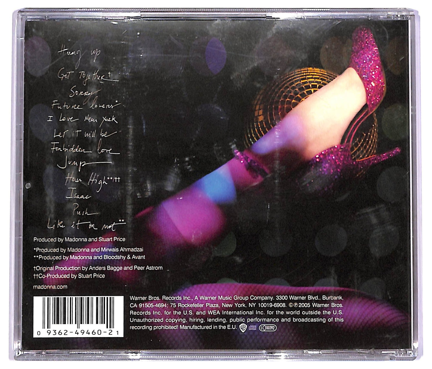 EBOND Madonna - Confessions On A Dance Floor CD CD075036