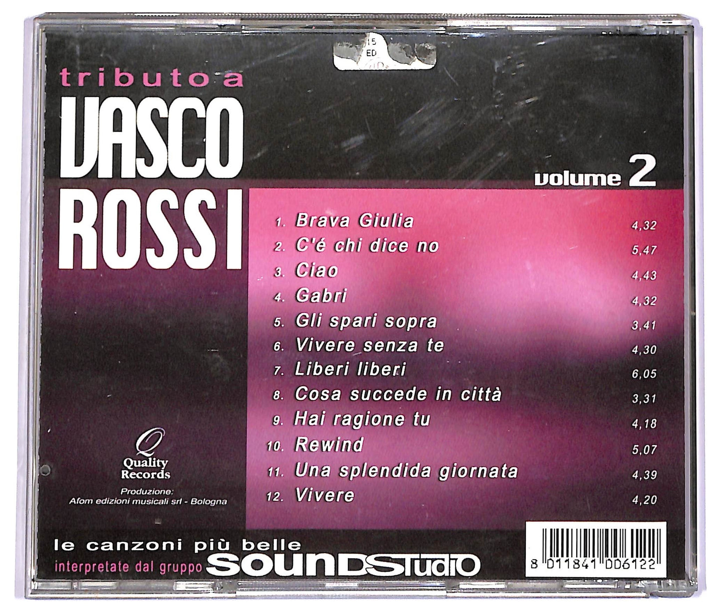 EBOND Various - Tributo a Vasco Rossi volume 2 CD CD075040