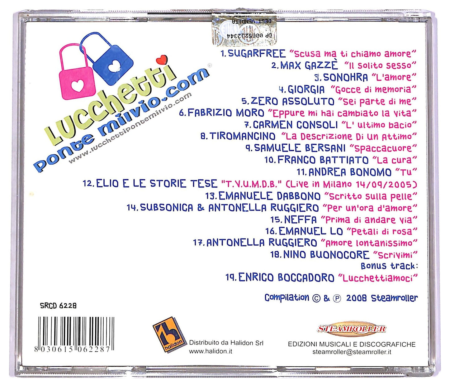 EBOND Various - Lucchetti Ponte Milvio.Com CD CD075061
