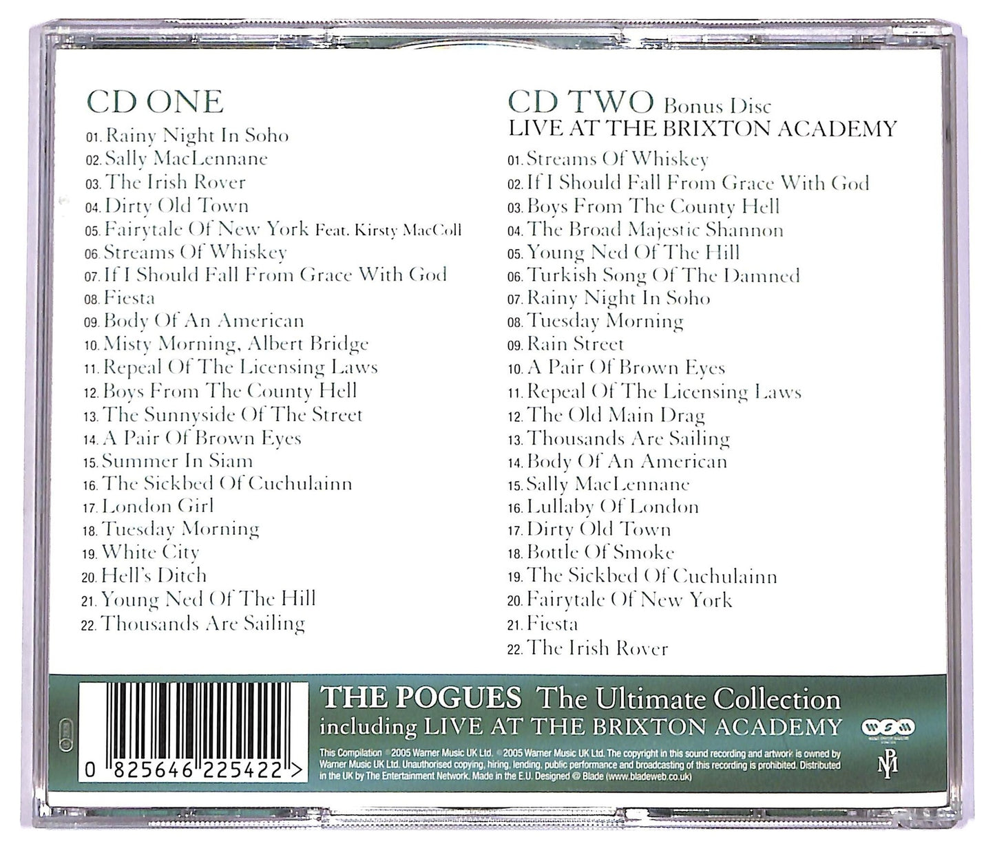 EBOND The Pogues - The Ultimate Collection CD CD075103