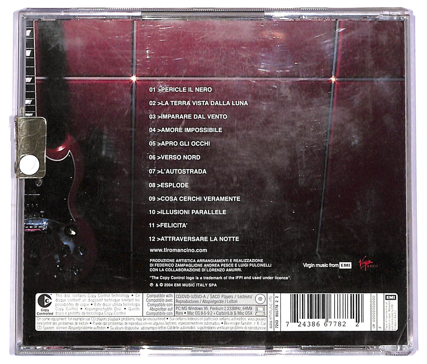 EBOND Tiromancino - Illusioni Parallele CD CD075115