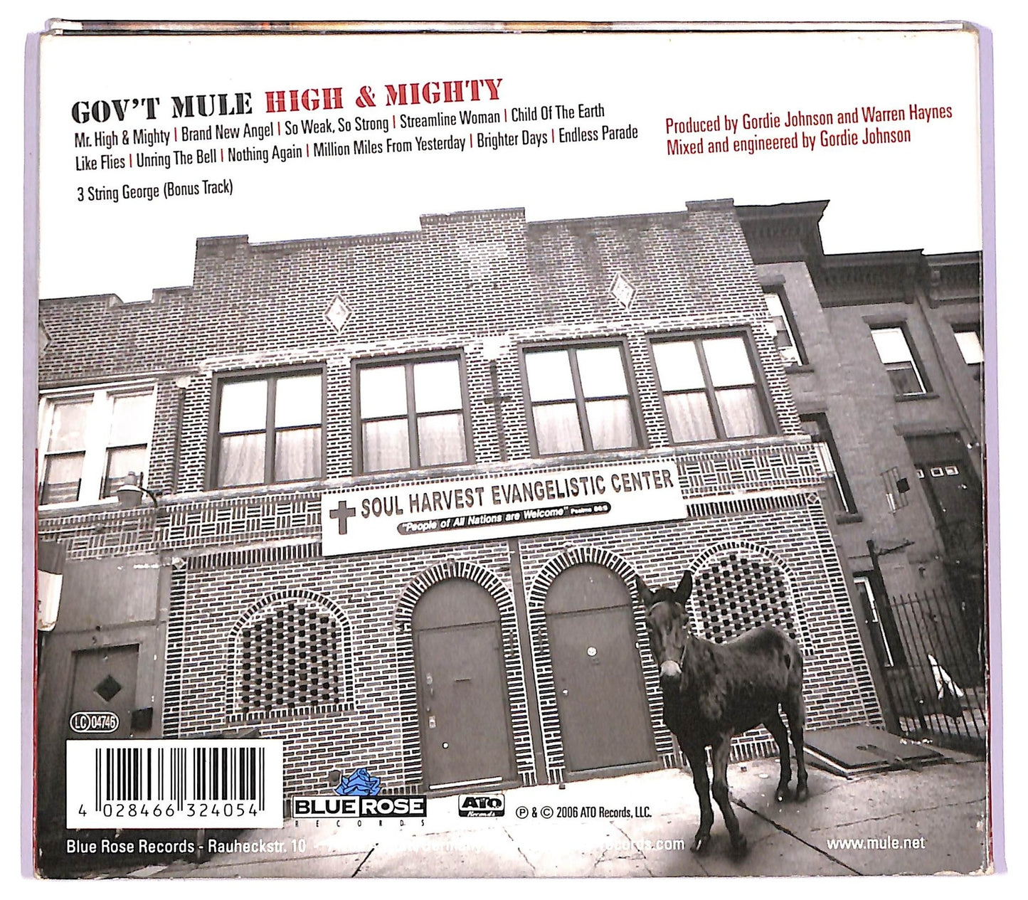 EBOND Gov't Mule - High & Mighty CD CD075143