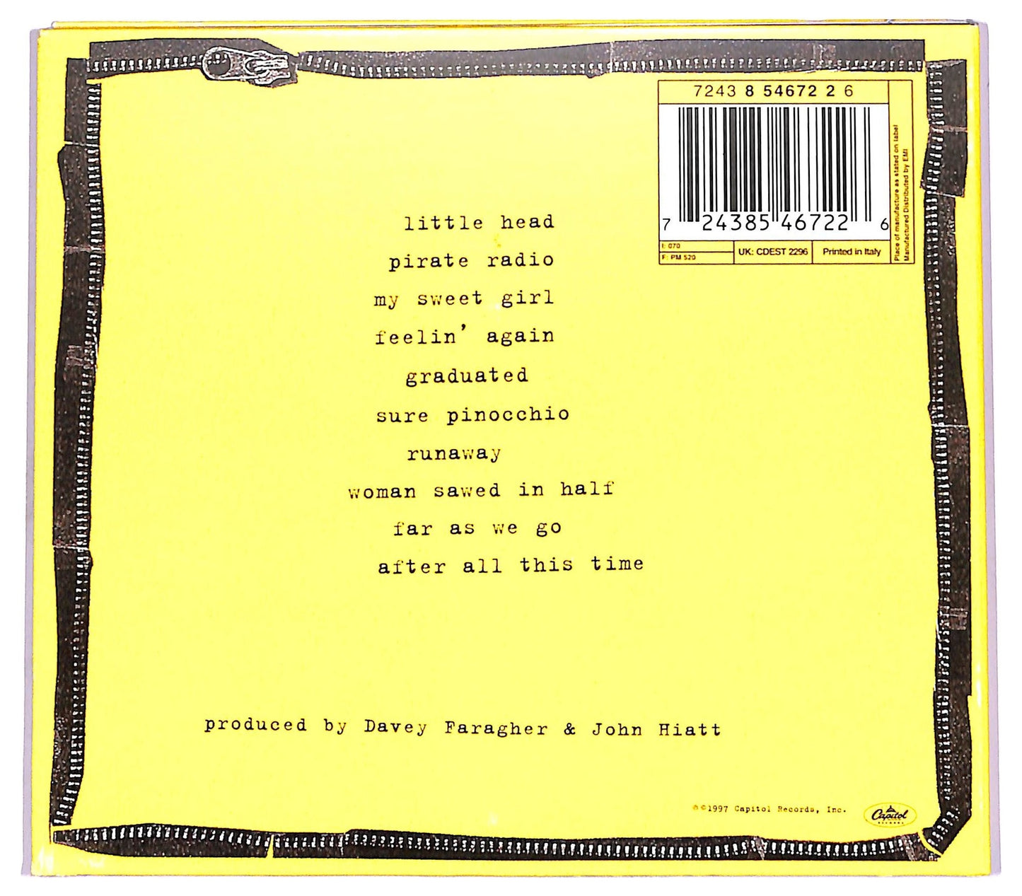 EBOND John Hiatt - Little Head CD CD075159