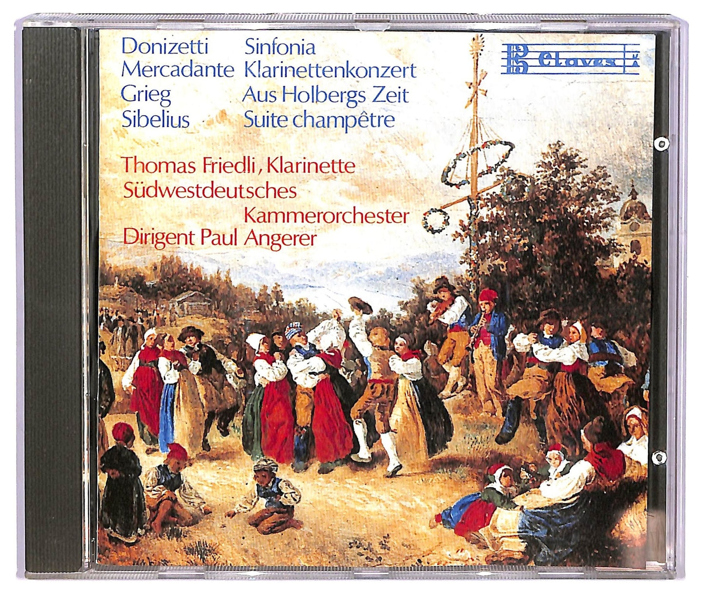 EBOND Thomas Friedli Klarinette -Donizetti Mercadante Grieg CD CD075209