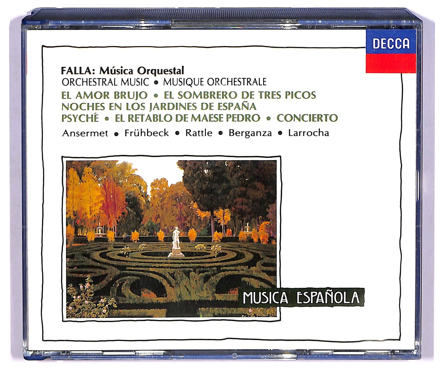 EBOND Falla - Musica Orquestal CD CD075217