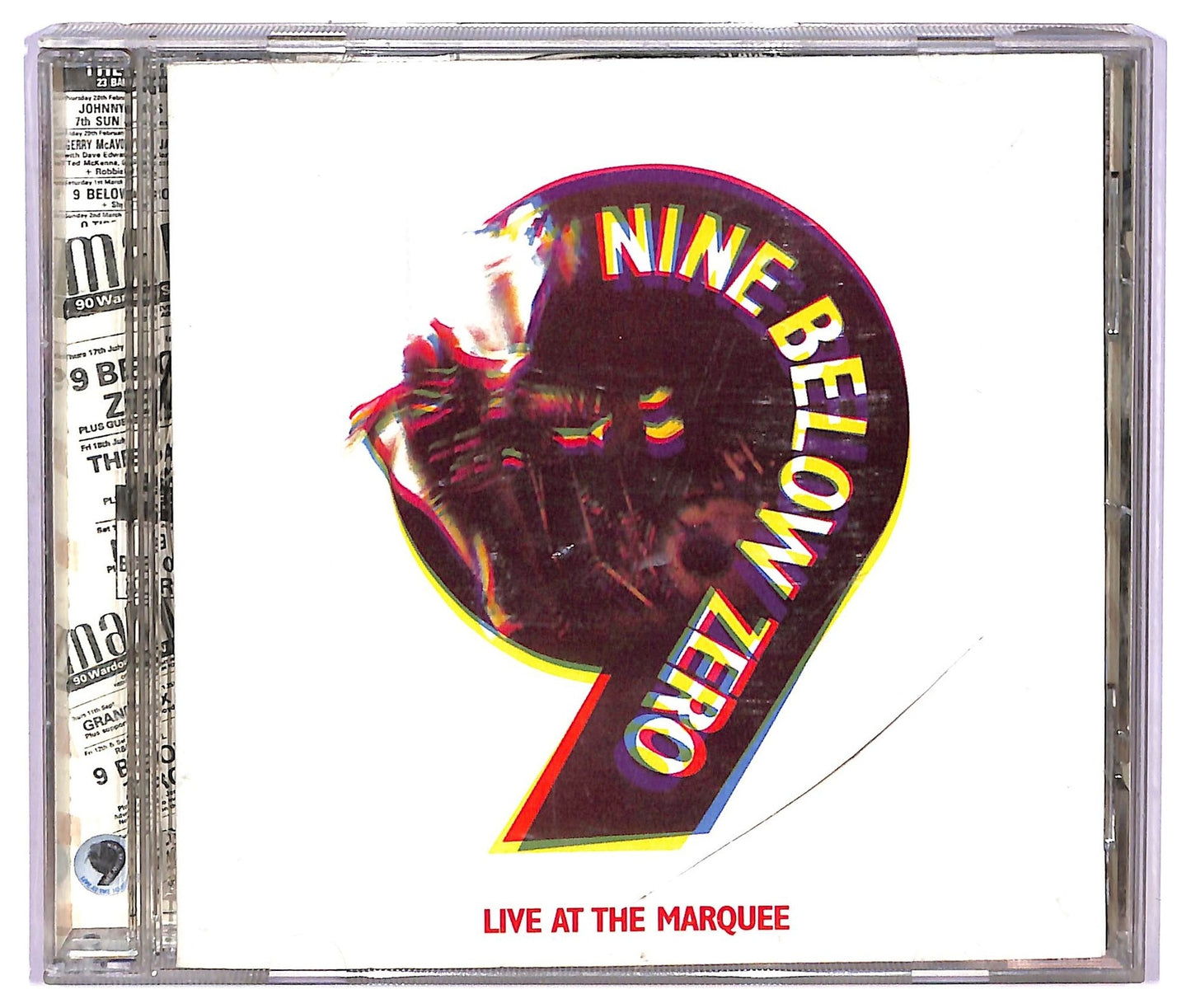 EBOND Nine Below Zero - Live At The Marquee CD CD075239