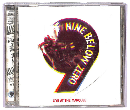 EBOND Nine Below Zero - Live At The Marquee CD CD075239
