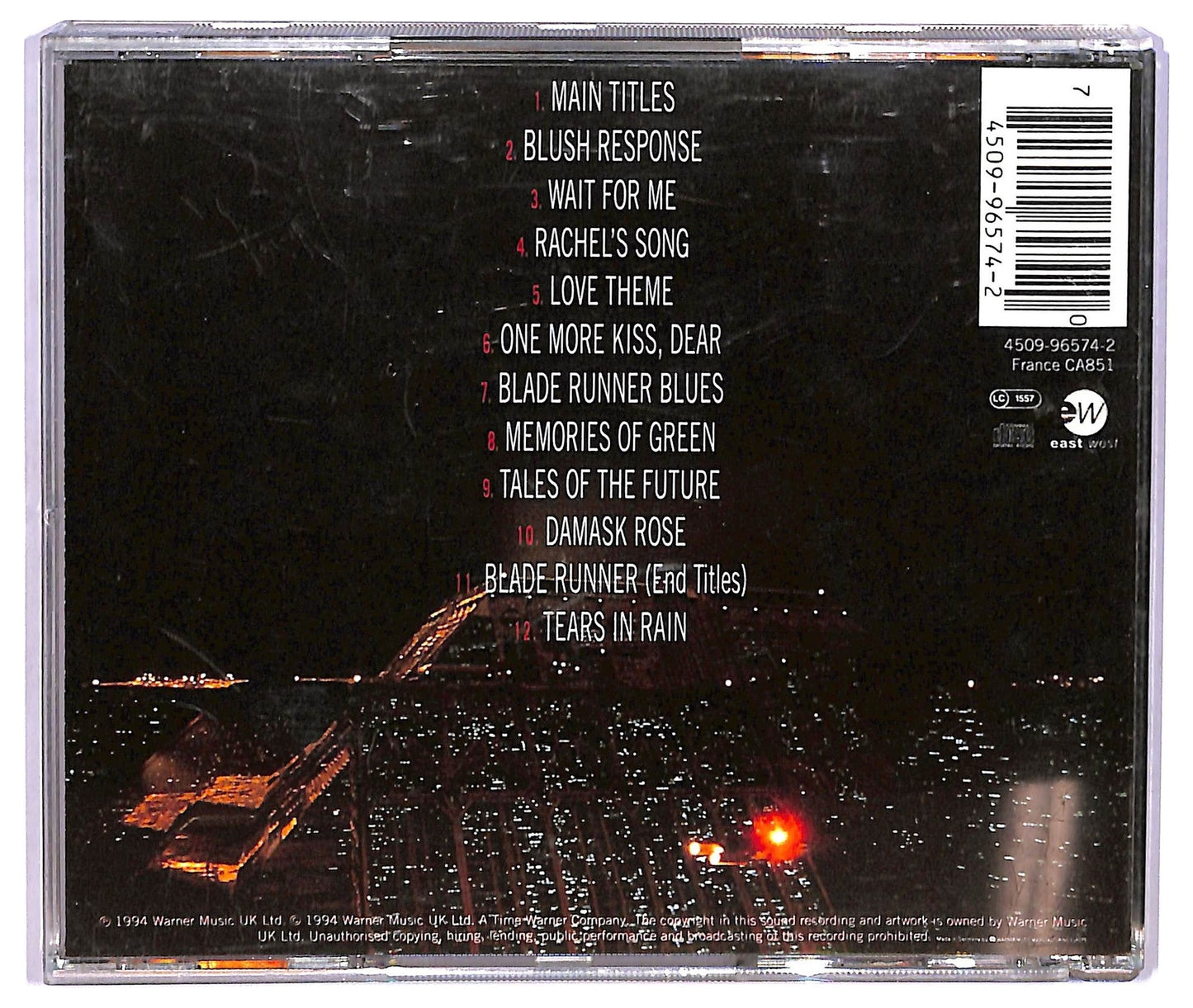 EBOND Vangelis - Blade Runner CD CD075257