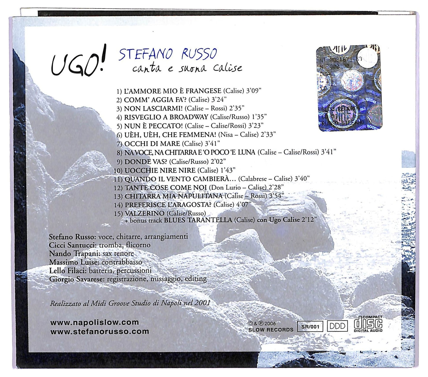 EBOND Stefano Russo - canta e suona calise CD CD075303